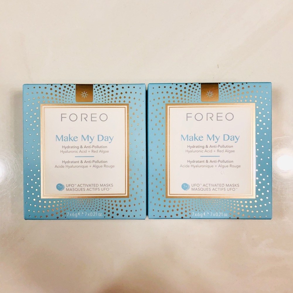NIB FOREO “Make My Day” Mask x2